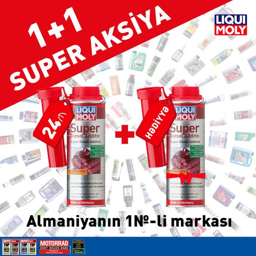 LIQUI MOLY-dən Sentyabr Kampaniyası - “SUPER 1+1 AKSİYA”sı !