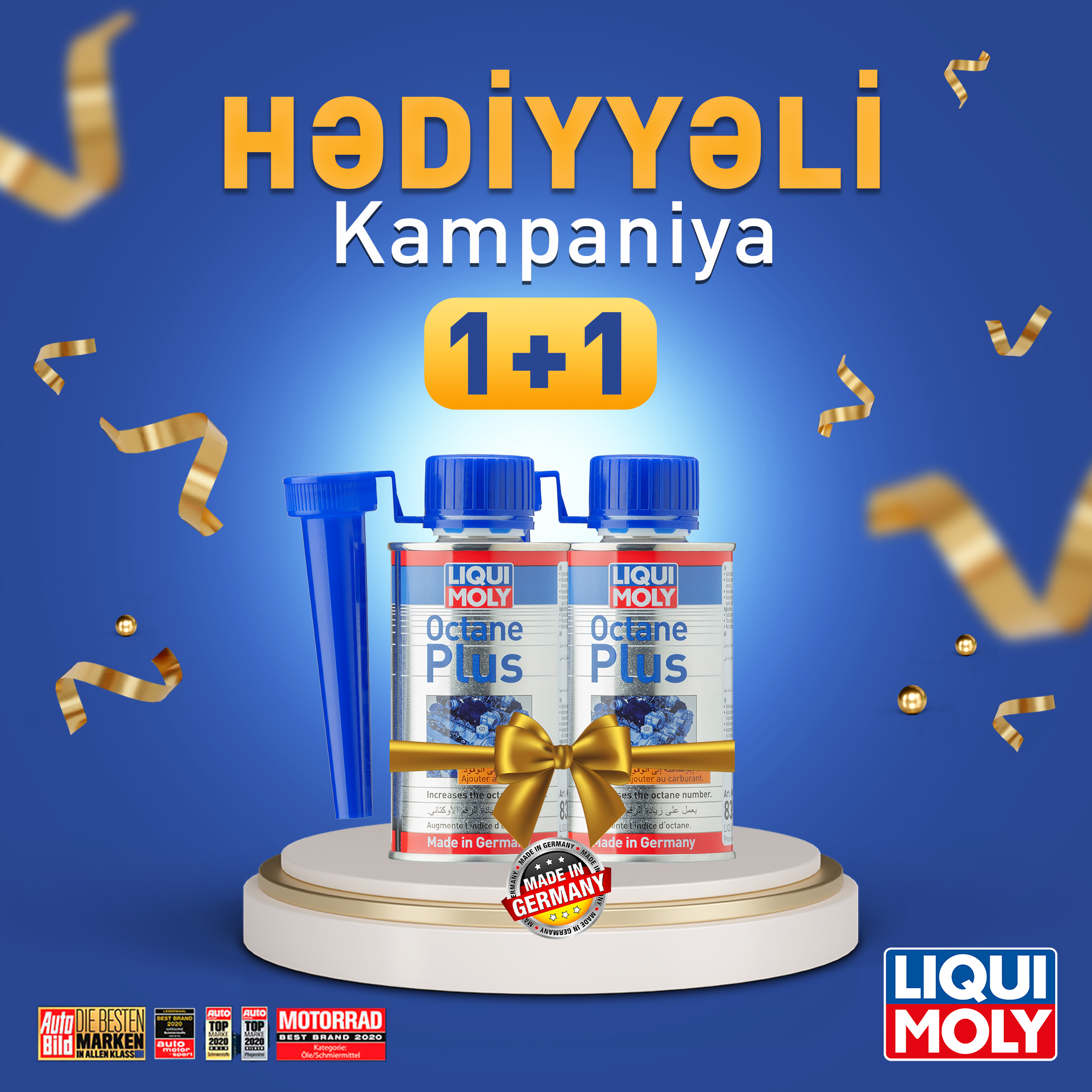 LIQUI MOLY-dən Dekabr Kampaniyası - “SUPER 1+1" aksiyası!