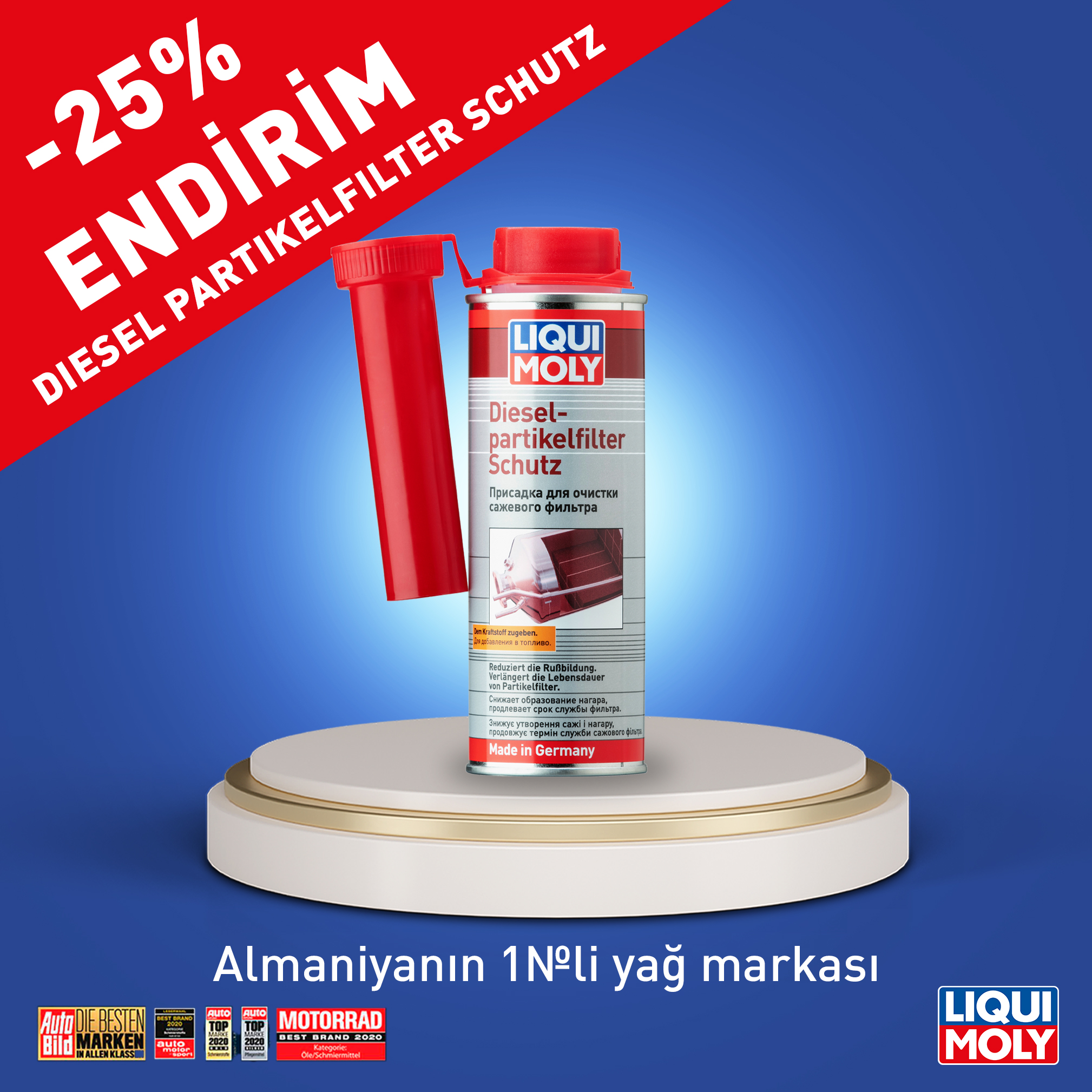 LIQUI MOLY-dən Dekabr Kampaniyası - DPF təmizləyici 25% endirimlə 