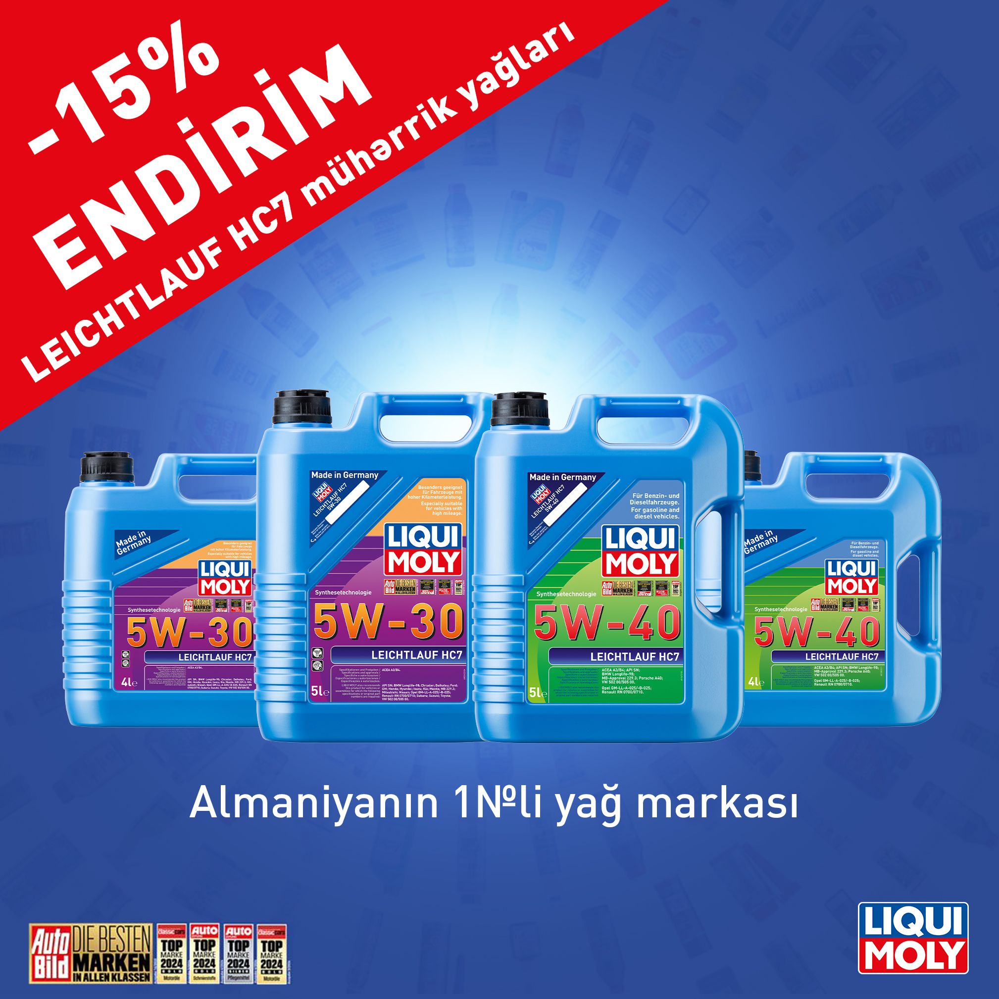LIQUI MOLY-dən İyun Kampaniyası!