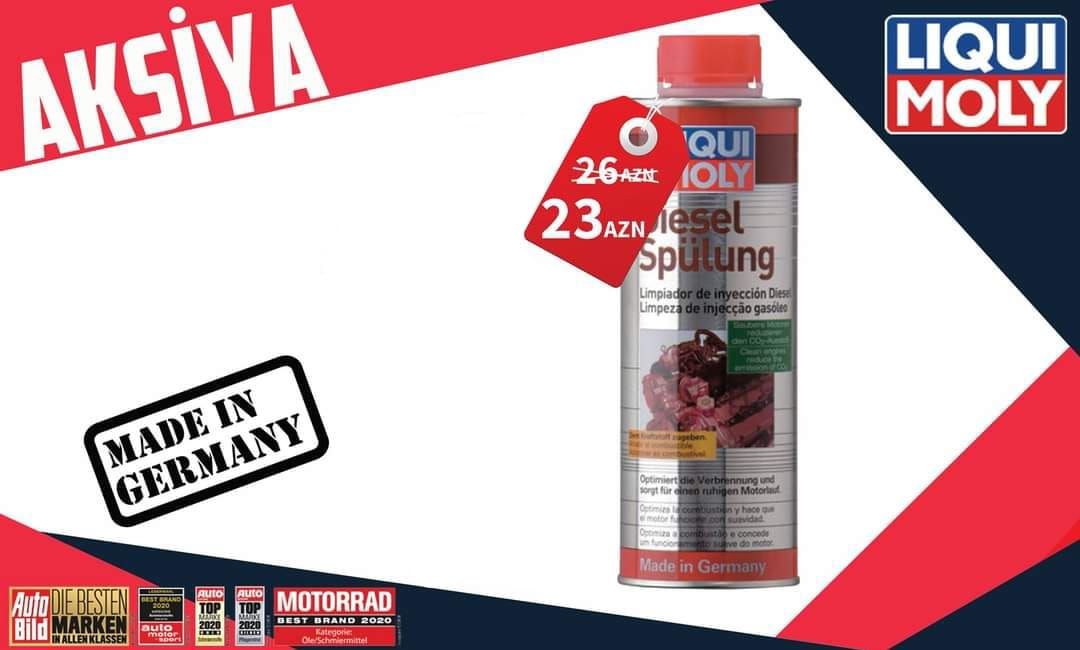 LIQUI MOLY-dən Noyabr Kampaniyası - Dizel sisteminin təmizləyici qatqısı!