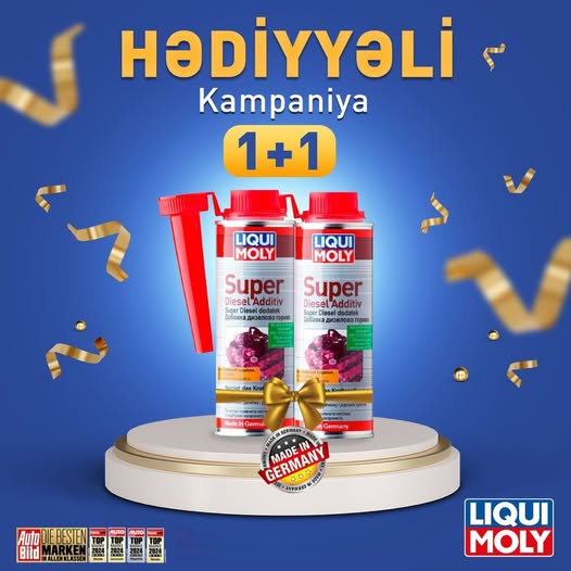 LIQUI MOLY-dən "SUPER 1+1" Aksiyası!