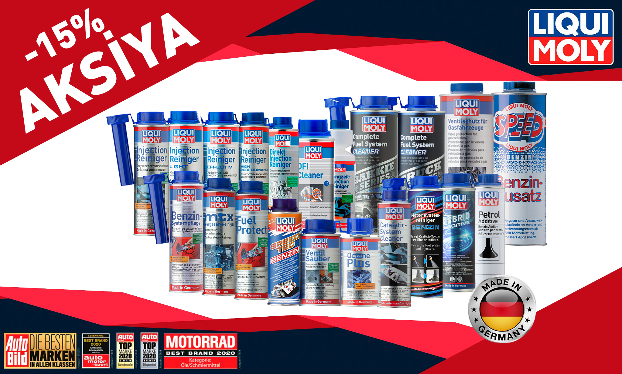 LIQUI MOLY-dən Dekabr Kampaniyası - Benzin qatqıları