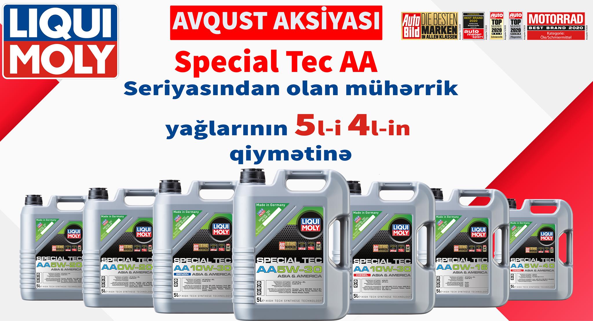   LIQUI MOLY-dən Avqust Kampaniyası!