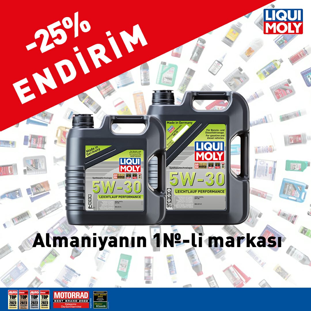 LIQUI MOLY-dən Aprel Kampaniyası - Leichtlauf Performance 5W-30 yağı 25% endirimlə!